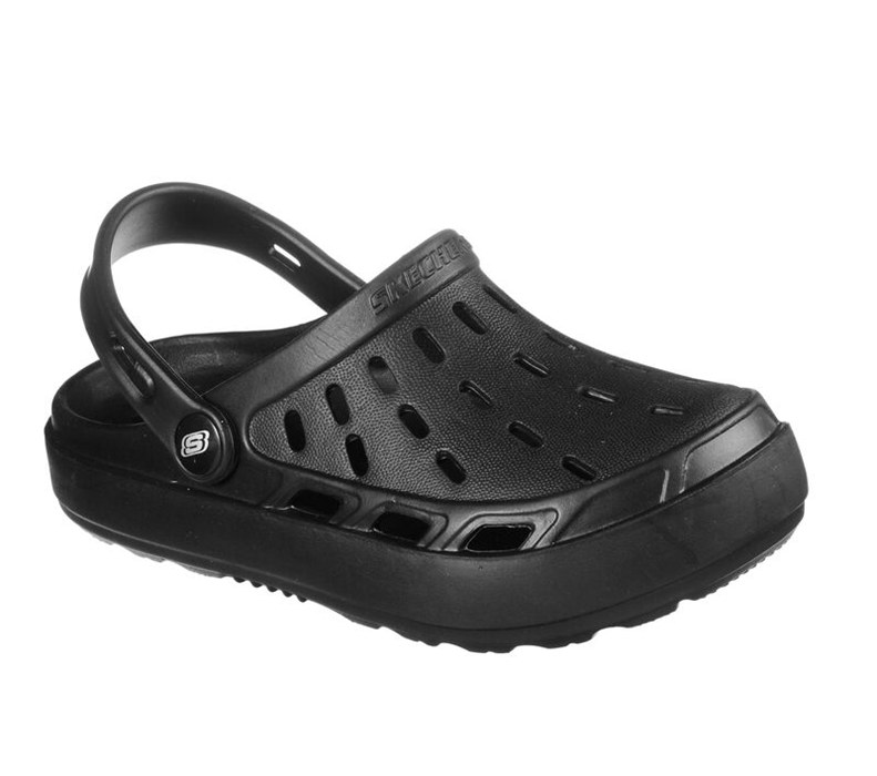 Skechers Pojkar Svarta Sandaler - Cali Gear: Swifters - Sverige (RGCTY-5021)